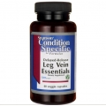 Leg Vein Essentials (60 cps) - Pentru Picioare ''Obosite'', Ulcer Varicos, Picioare Reci, Insuficienta Venoasa 